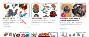 Como descargar diseños